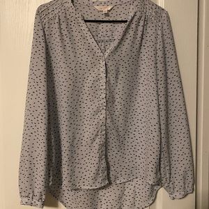 Cute professional top for spring!